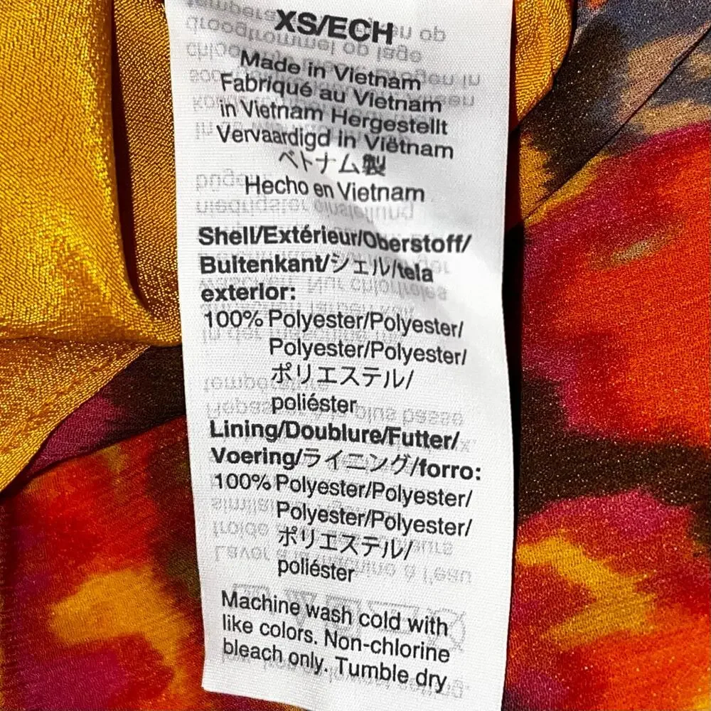 J.Crew Smocked Waist Sleeveless Midi Dress Sunset Floral Print XS NWT - Picture 8 of 9